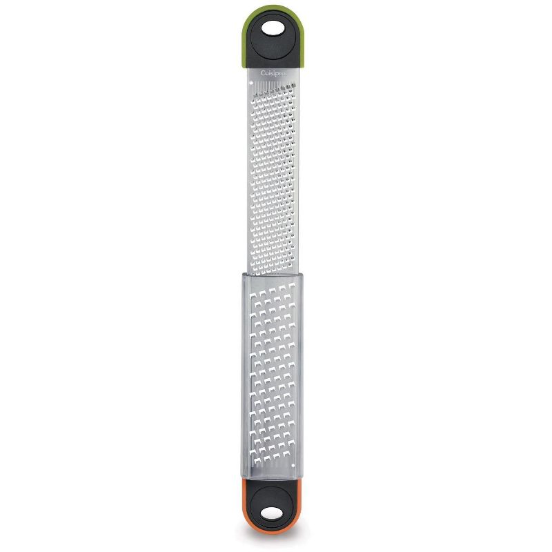 Cuisipro Dual Grater Fine Coarse Rasp Cheese Grater Zester Etched, 1 of 2