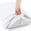 Superity Linen Breathable Queen Envelope Pillow Case – (2 Pack) - 4 of 4