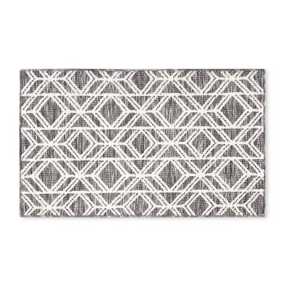 Unique Bargains Modern Waterproof Cushioned Non-skid Kitchen Mat Set Of 1  Grey-1 18 X 28 : Target