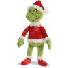 Aurora Large Grinch Santa Dr. Seuss Whimsical Stuffed Animal Green 16" - 3 of 4
