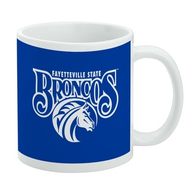 Fayetteville State Primary Logo Ceramic Coffee Mug Novelty Gift Mugs for Coffee Tea and Hot Drinks 11oz White