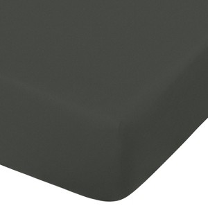 Brushed Microfiber Fitted Crib Sheet, Super Soft and Cozy Crib Sheet for Boys, Girls, Unisex - NTBAY - 1 of 4
