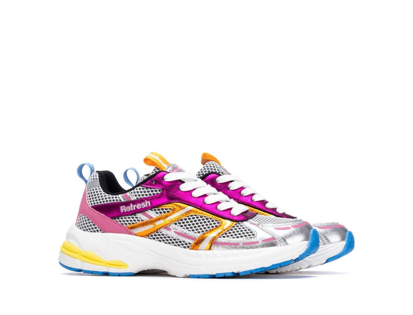 Женские кроссовки Refresh Shoes Refresh Collection Casual Lace-Up Sneakers 175021 Fucshia — фото 4