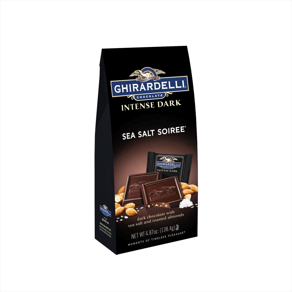 UPC 747599313059 product image for Ghirardelli Chocolate Intense Dark Sea Salt Soiree 4.12 oz | upcitemdb.com