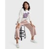 Hanes Originals Women's French Terry Wide Leg Cropped Pants - 4 of 4