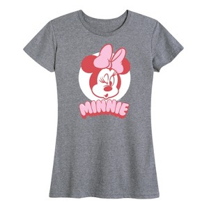Women's - Disney - Minnie Pink Short Sleeve Graphic T-Shirt - 1 of 4