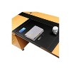 SUM Life Edge Desk Pad With Anti Skid and Side Rails 34" x 20 Black OSKDPD001 - 2 of 4