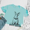 Simply Sage Market Happy Easter Bunny Outline Boxy Crop Top - 3 of 4