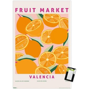 Trends International Reinders: Fruit Market - Orange Market Unframed Wall Poster Prints - 1 of 4