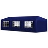 vidaXL Party Tent Blue Polyethylene Large Water-resistant materials - 2 of 4