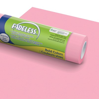 Fadeless Paper Roll, Pink, 48 Inches x 50 Feet