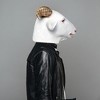 Funworld G.O.A.T Latex Adult Costume Mask | One Size Fits Most - 4 of 4