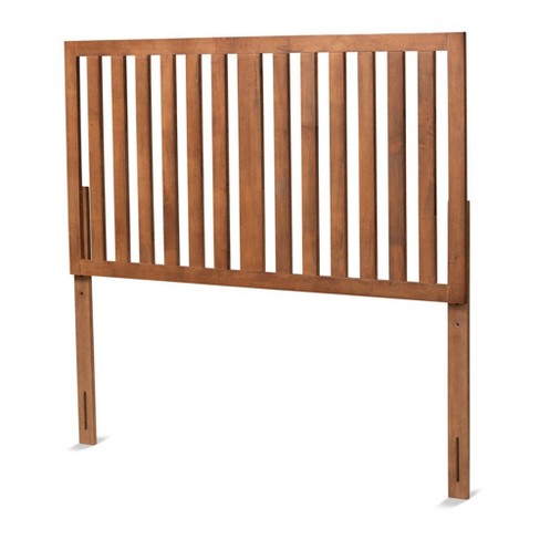 Queen Oren Modern And Wood Headboard Walnut Baxton Studio Target