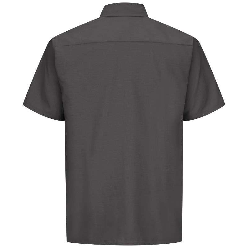 Red Kap Men's Short Sleeve Solid Rip Stop Shirt, 2 of 4
