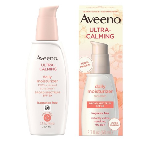 aveeno facial moisturizers sunscreen foldbold retinol