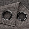 RT Designer Collection Florence Jacquard Luxurious Decorative Grommet 2 Pack Curtain Panel 36" x 84" Taupe - 3 of 4