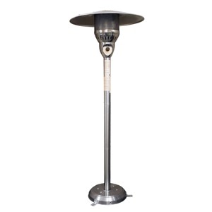 Natural Gas Patio Heater - Stainless Steel - AZ Patio Heaters - 1 of 3