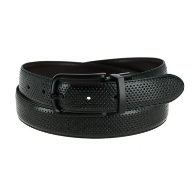 Tommy Hilfiger Boy's Reversible Belt With Contrast Stitch : Target