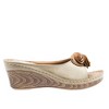 GC Shoes Sydney Flower Comfort Slide Wedge Sandals - 2 of 4