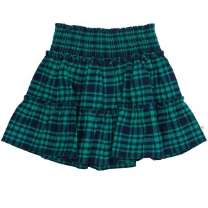 RuffleButts Toddler Girls Smocked Twirl Skirt - 1 of 4