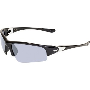 Global Vision Eyewear Cool Breeze Safety Motorcycle Glasses with Flash Mirror Lenses - 1 of 1