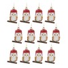 Glittered Glass Owl Ornament (Set of 12) - 2 of 3