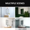 24x36” Aluminum Framed Rectangular Vanity Mirror, Oil Rubbed Bronze, Anti-Rust, Tempered Glass - 2 of 4