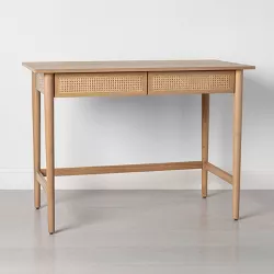 Wood & Cane Writing Desk - Hearth & Hand™ with Magnolia