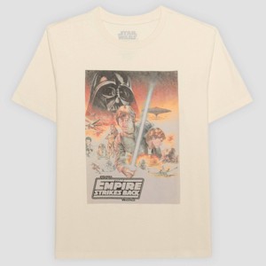 Men's Star Wars 'Empire Strikes Back' Graphic T-shirt - Cream M