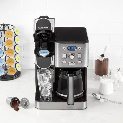 Cuisinart 12-Cup Black and Silver Coffee and Tea Brewer