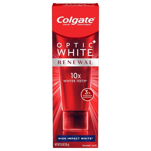 Colgate Optic White Renewal High Impact Whitening Toothpaste - 3oz - image 1 of 4
