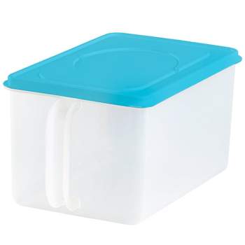 The Lakeside Collection Bulk Plastic Food Storage Bin with Carrying Handle and Lid