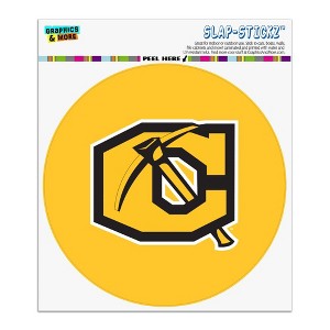 Cameron University Primary Logo Automotive Car Window Locker Circle Bumper Sticker - 1 of 4