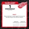 NHL Detroit Red Wings 2025 Box Calendar - 3 of 4