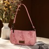 Printing Shoulder Bags for Women Cluth Tote Handbag 90s Retro Hobo Purses Top-Handle Underarm Handbag WG113-001HPK - 2 of 4