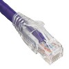 SANOXY Cables and Adapters; 7ft Cat6 550 MHz UTP Ethernet Network Patch Cable with Clear Snagless Boot, Purple - image 2 of 2