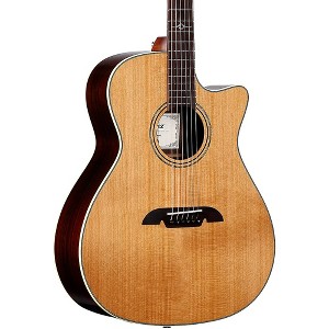 Alvarez MG75CE Grand Auditorium Acoustic-Electric Guitar Natural - 1 of 4