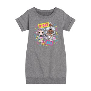 - LOL Surprise! - B-Day BBS Graphic Short Sleeve Fleece Dress - 1 of 3