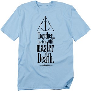 Harry Potter Together They Make One Master Of Death Adult T-Shirt - 1 of 4