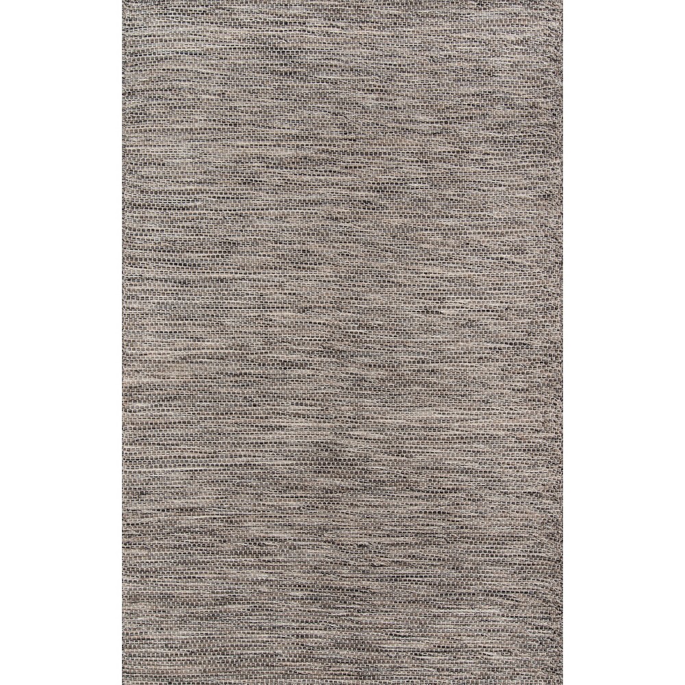 5×8 Basket Weave Area Rug Charcoal Heather For Sale