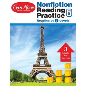 Nonfiction Reading Practice, Grade 5 Teacher Resource - by  Evan-Moor Educational Publishers (Paperback) - 1 of 1
