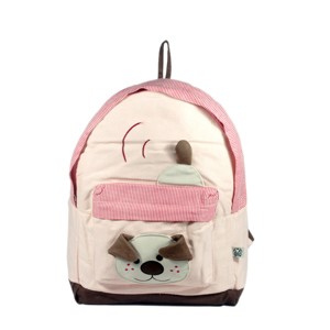 Slickblue Cute Bear Fabric Art Backpack, Practical Design, School & Travel Bag, Machine Washable, Canvas - 1 of 4