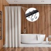 Unique Bargains Metal Rustproof Standard Shower Rods Curtain Hooks 12 Pcs - 4 of 4