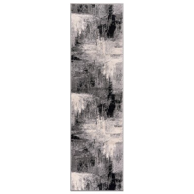 World Rug Gallery Bari Contemporary Abstract Art Area Rug