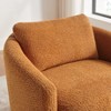 VANOMi 34.1" Modern Upholstered Barrel Accent Chair-Curry - 3 of 4