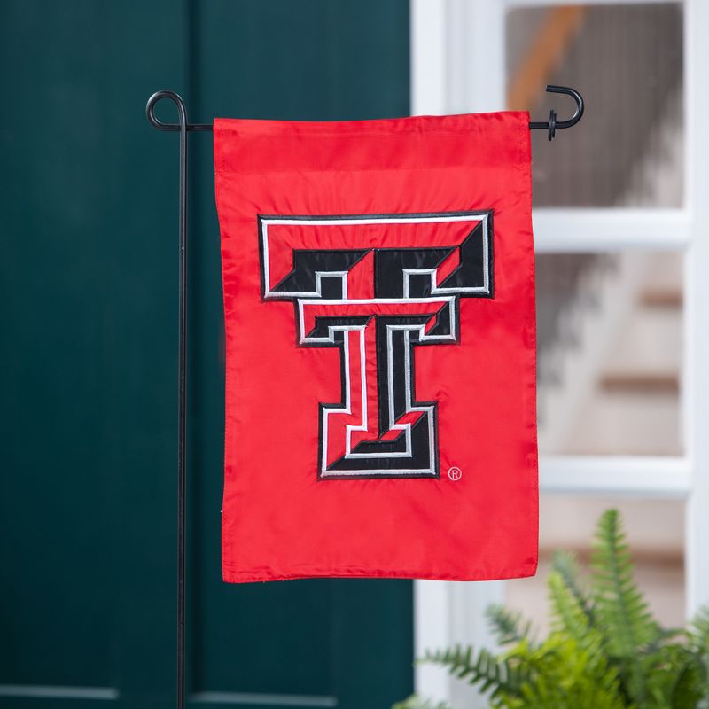 Evergreen NCAA Texas Tech University Garden Applique Flag 12.5 x 18 Inches Indoor Outdoor Decor, 1 of 2