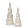 21"H and 17"H Sullivans LED Confetti Cone Tree - Set of 2, Multicolored - 4 of 4