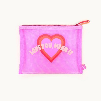 Valentine's Day Love You Mean It Pouch