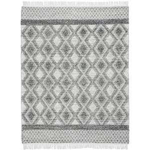 Nicole Curtis Series 3 Textured Diamond Geometric Indoor Rug - 1 of 4