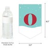 Big Dot of Happiness Let It Snow - Snowman - Holiday and Christmas Bunting Banner - Winter Party Decorations - Let It Snow Happy Holidays - 3 of 4